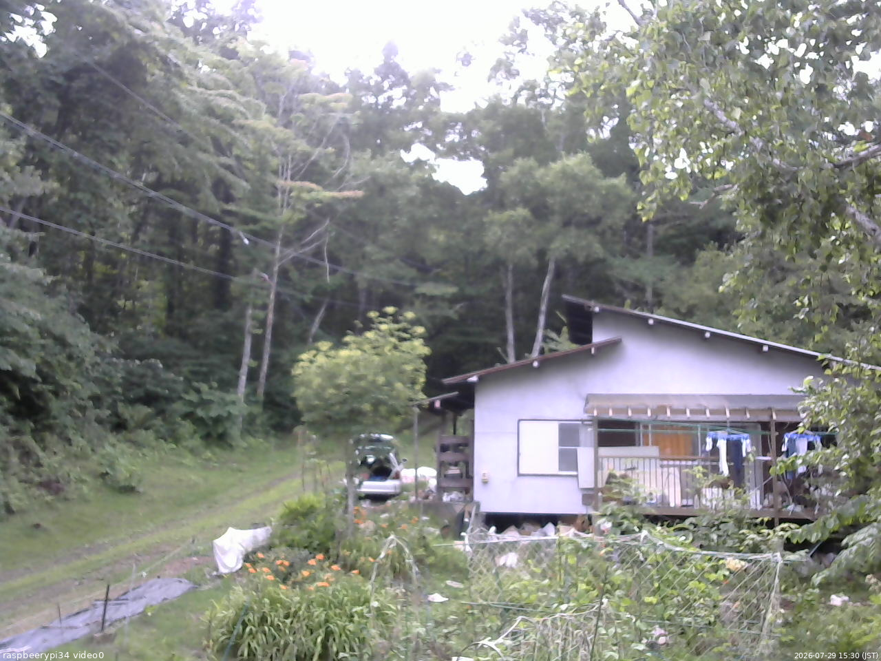長野県菅平高原 ゆたか山荘 西側(坂上) 2026/07/29 15:30