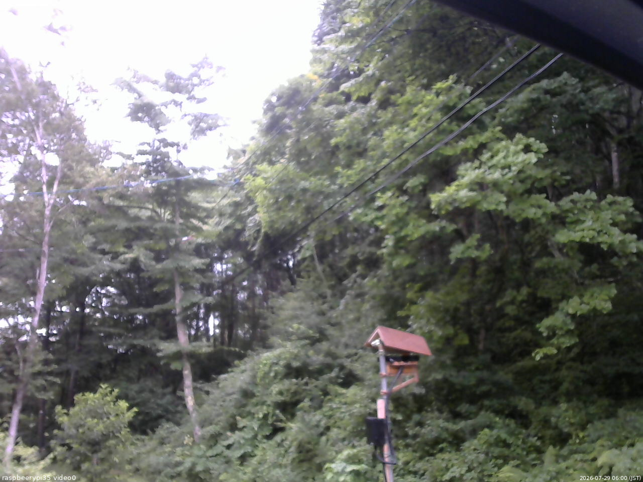 長野県菅平高原 ゆたか山荘 温度計 2026/07/29 06:00