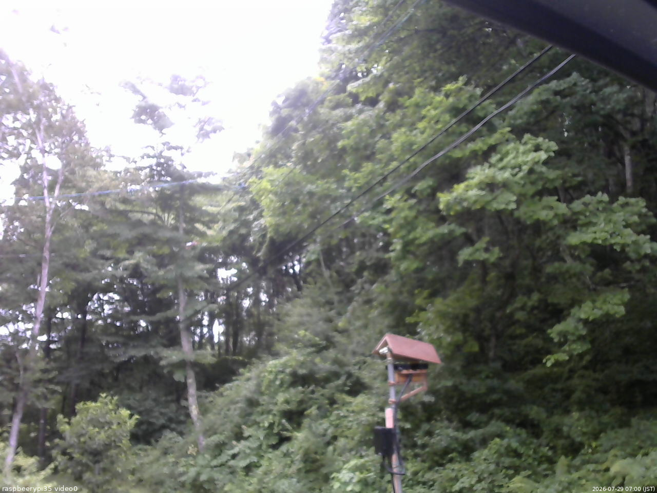 長野県菅平高原 ゆたか山荘 温度計 2026/07/29 07:00