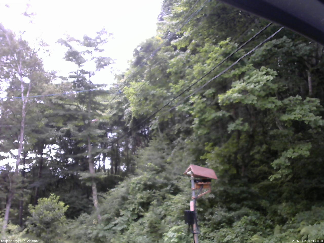長野県菅平高原 ゆたか山荘 温度計 2026/07/29 07:15