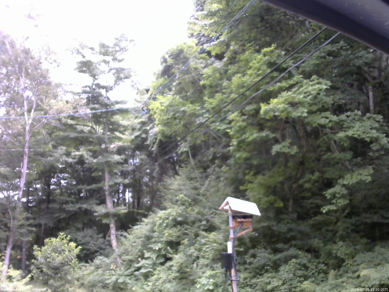長野県菅平高原 ゆたか山荘 温度計 2026/07/29 11:30