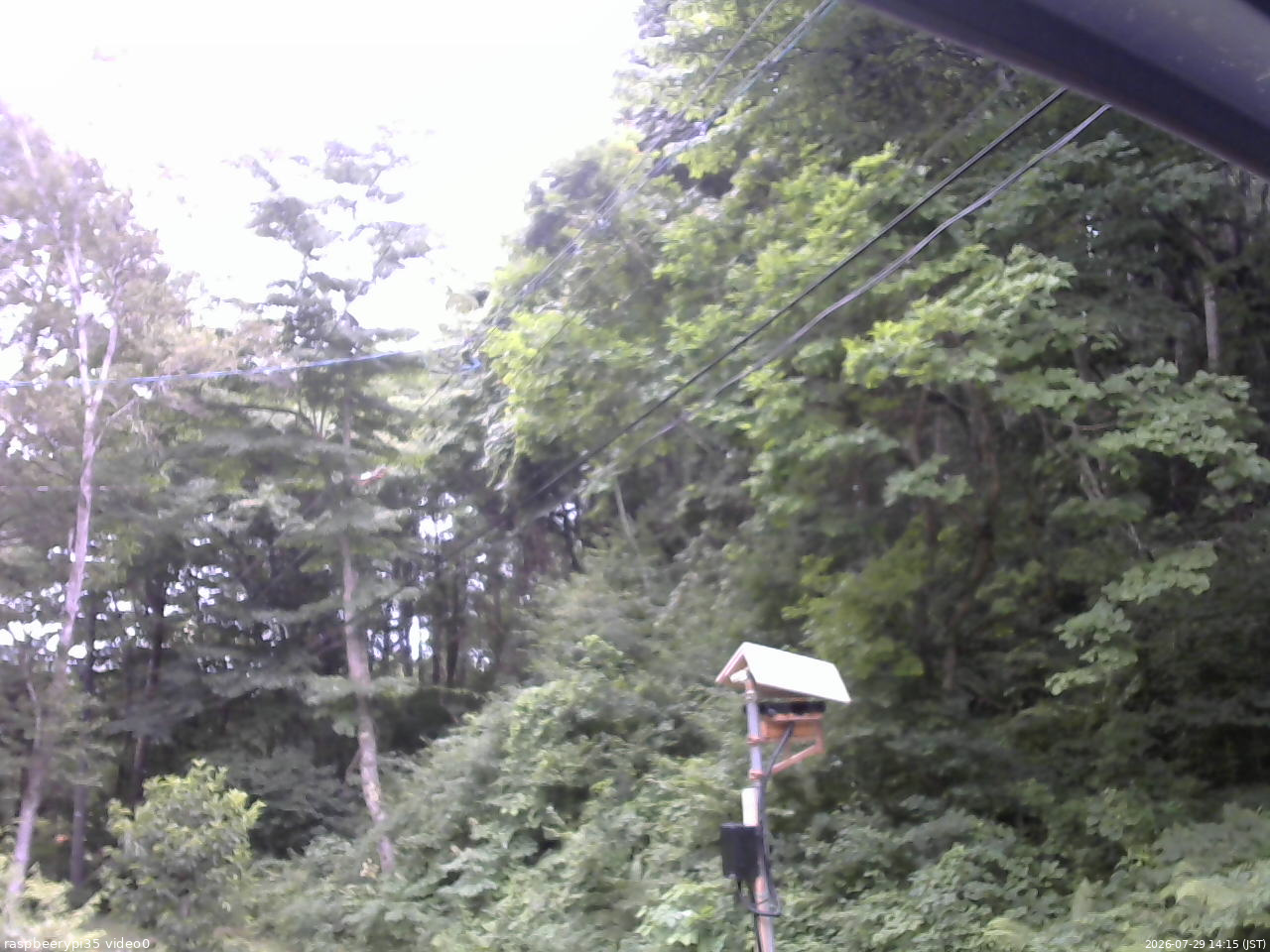 長野県菅平高原 ゆたか山荘 温度計 2026/07/29 14:15