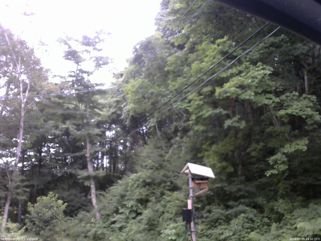 長野県菅平高原 ゆたか山荘 温度計 2026/07/29 14:30