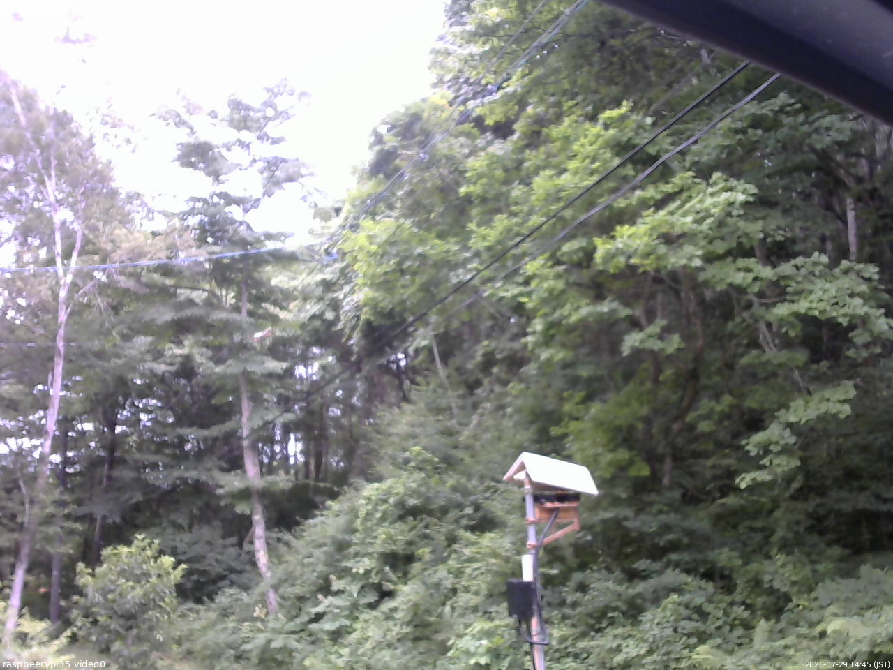 長野県菅平高原 ゆたか山荘 温度計 2026/07/29 14:45