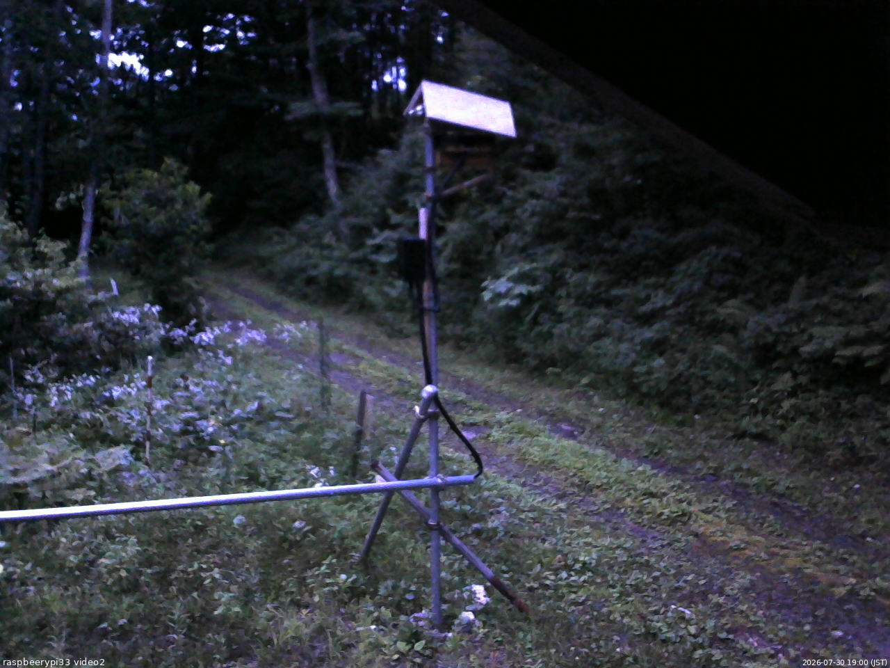 長野県菅平高原 ゆたか山荘 南側 2026/07/30 19:00