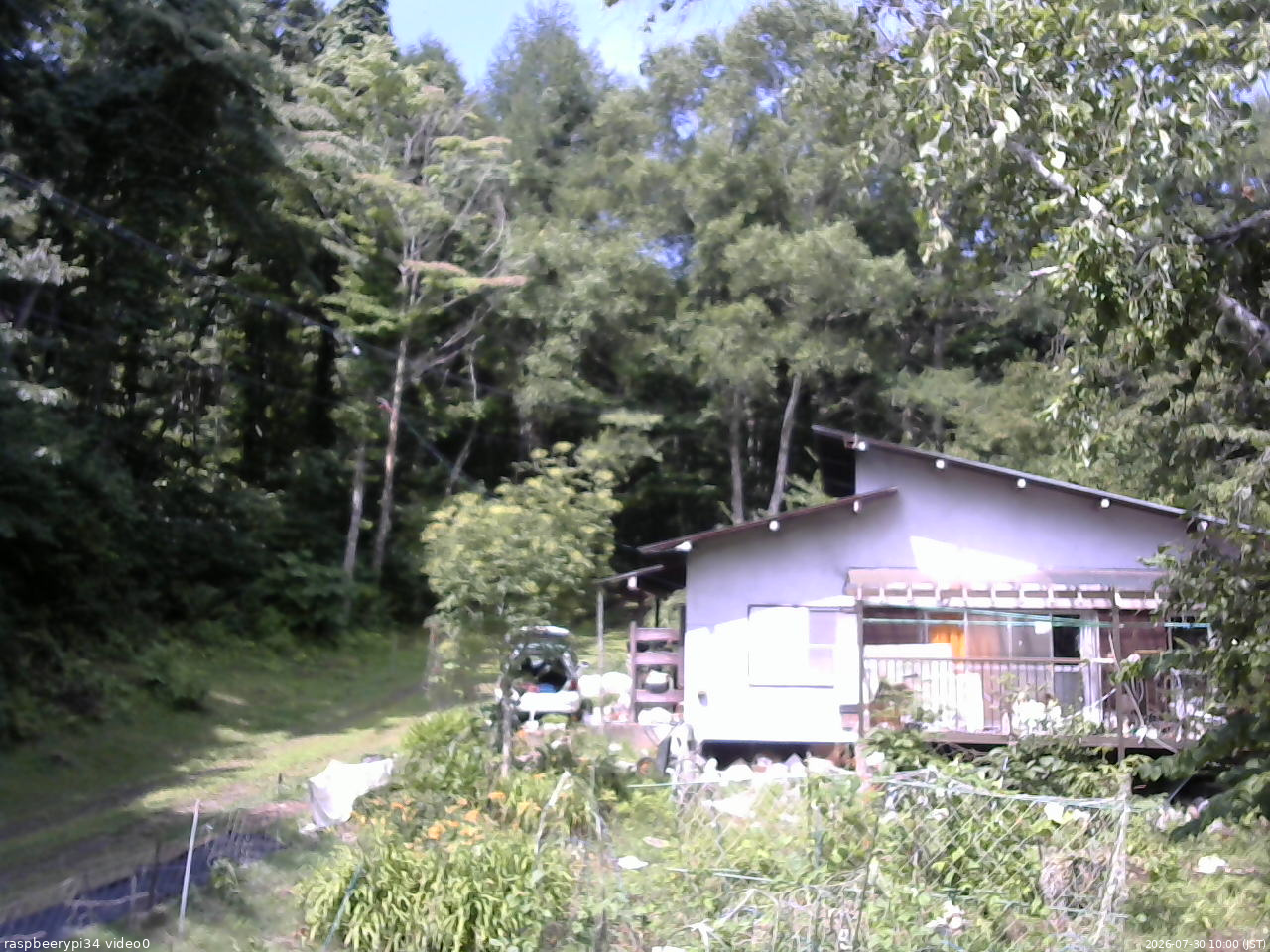 長野県菅平高原 ゆたか山荘 西側(坂上) 2026/07/30 10:00