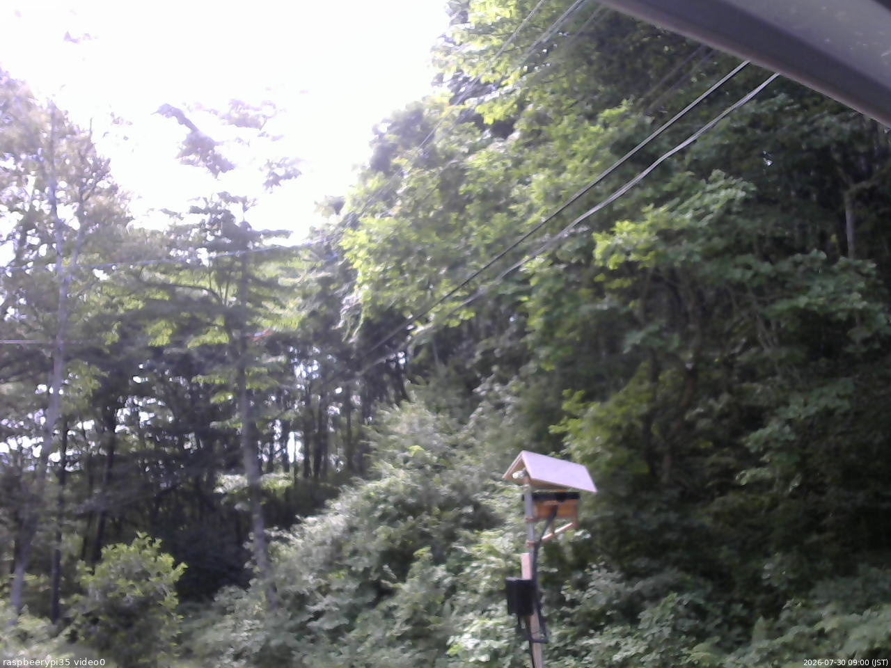 長野県菅平高原 ゆたか山荘 温度計 2026/07/30 09:00
