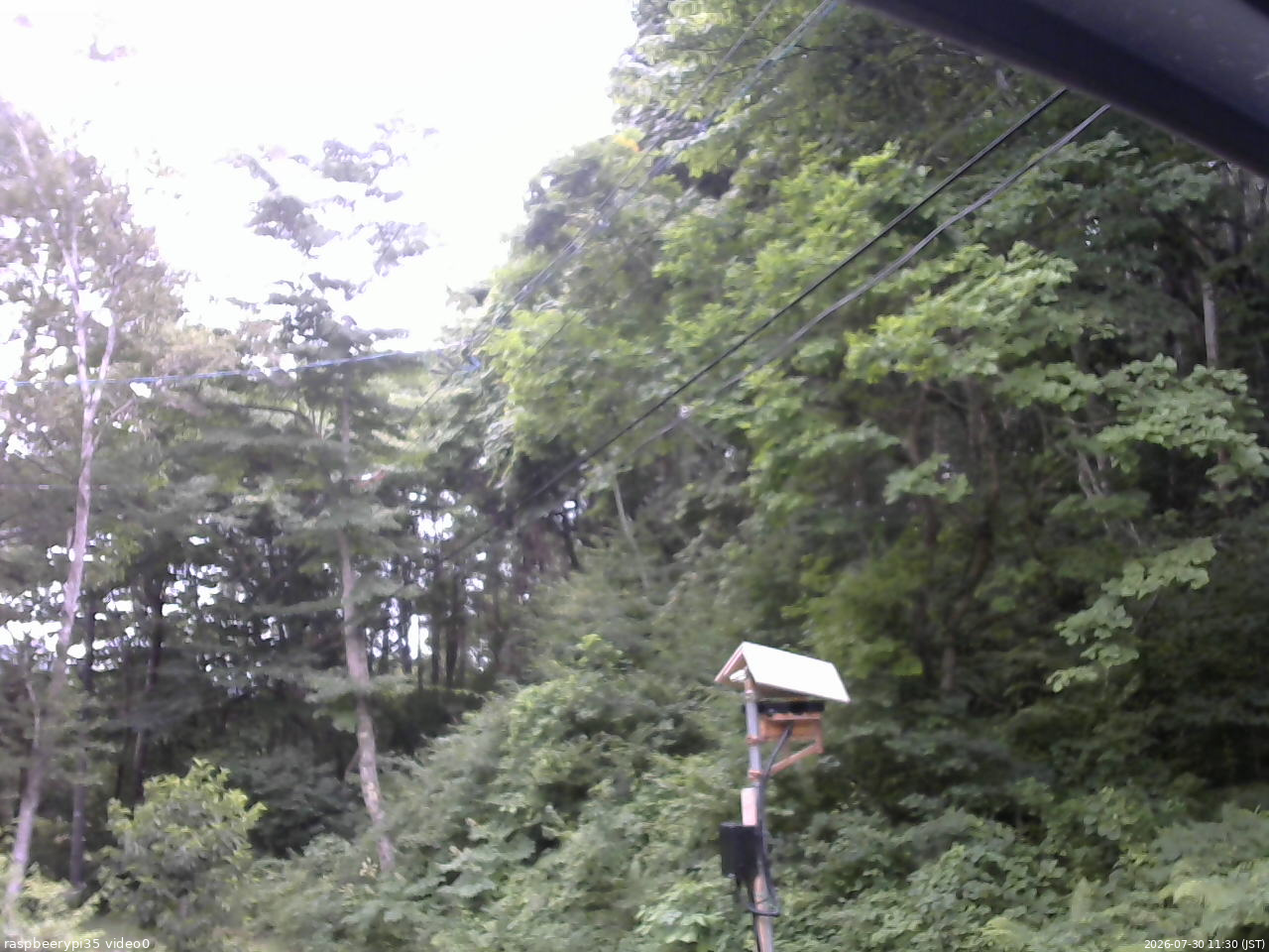 長野県菅平高原 ゆたか山荘 温度計 2026/07/30 11:30