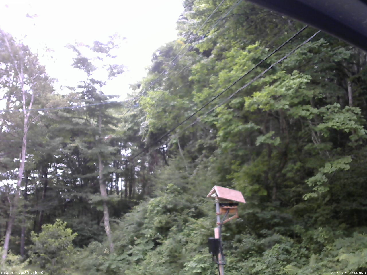 長野県菅平高原 ゆたか山荘 温度計 2026/07/30 12:00