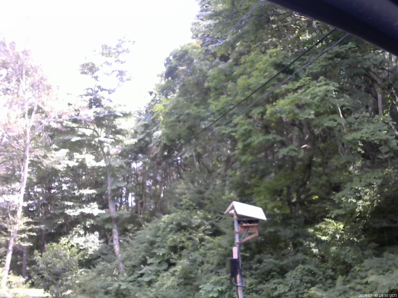 長野県菅平高原 ゆたか山荘 温度計 2026/07/30 13:30