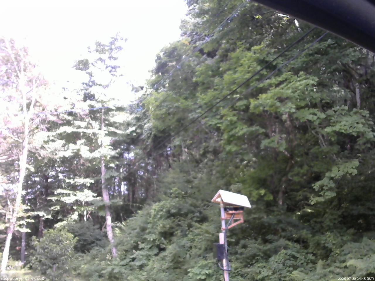長野県菅平高原 ゆたか山荘 温度計 2026/07/30 14:45
