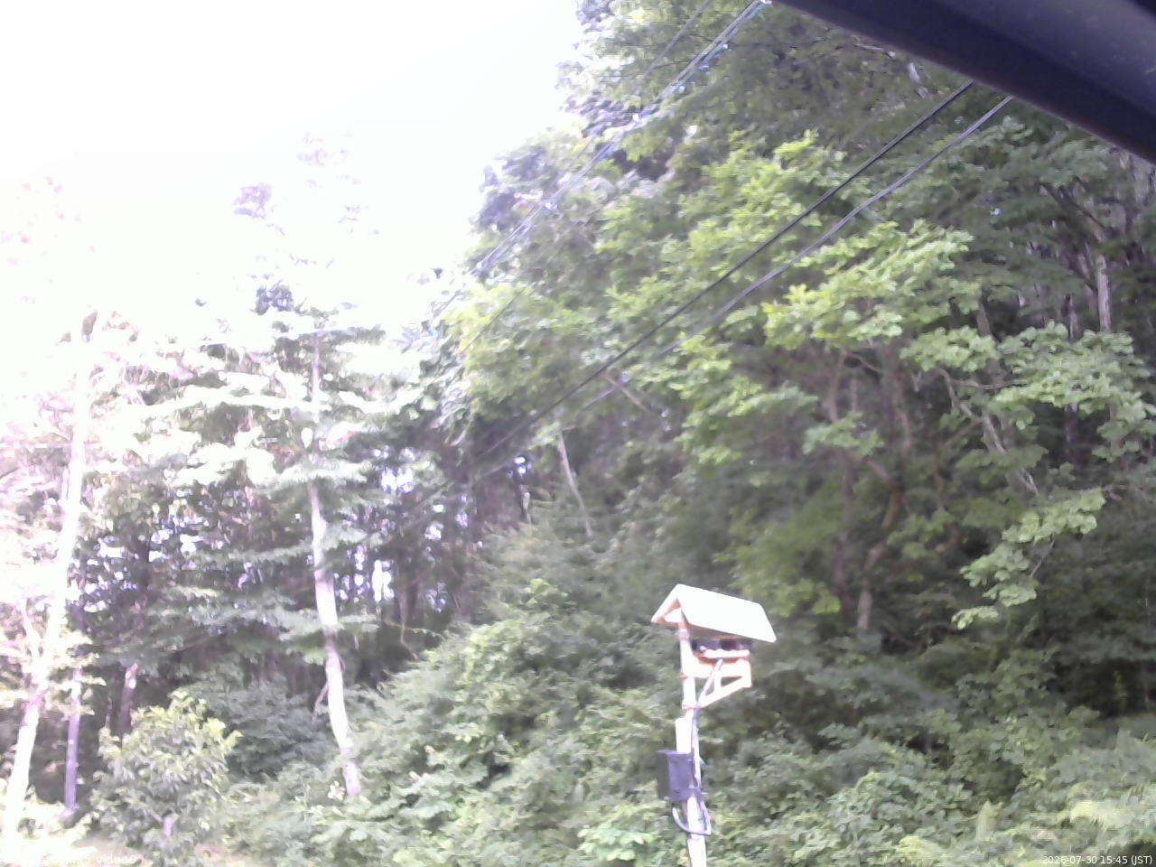 長野県菅平高原 ゆたか山荘 温度計 2026/07/30 15:45