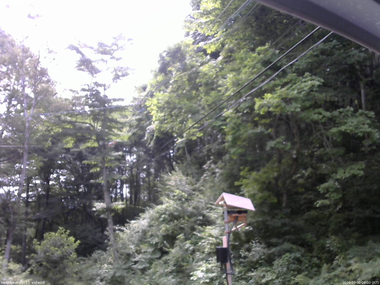長野県菅平高原 ゆたか山荘 温度計 2026/07/31 09:00