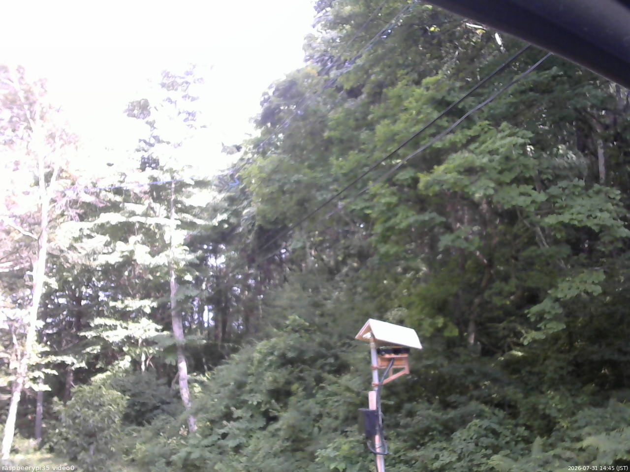 長野県菅平高原 ゆたか山荘 温度計 2026/07/31 14:45