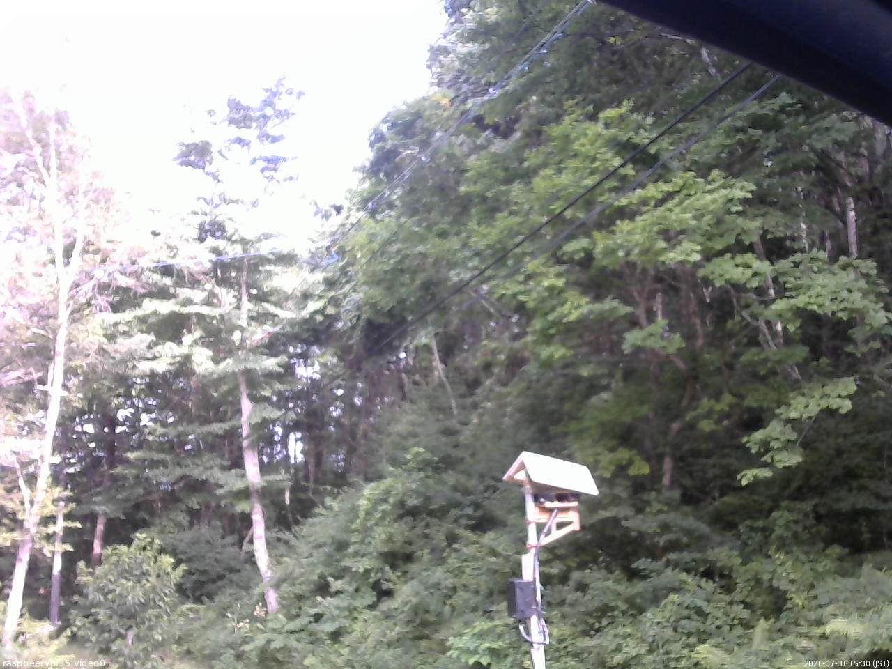 長野県菅平高原 ゆたか山荘 温度計 2026/07/31 15:30