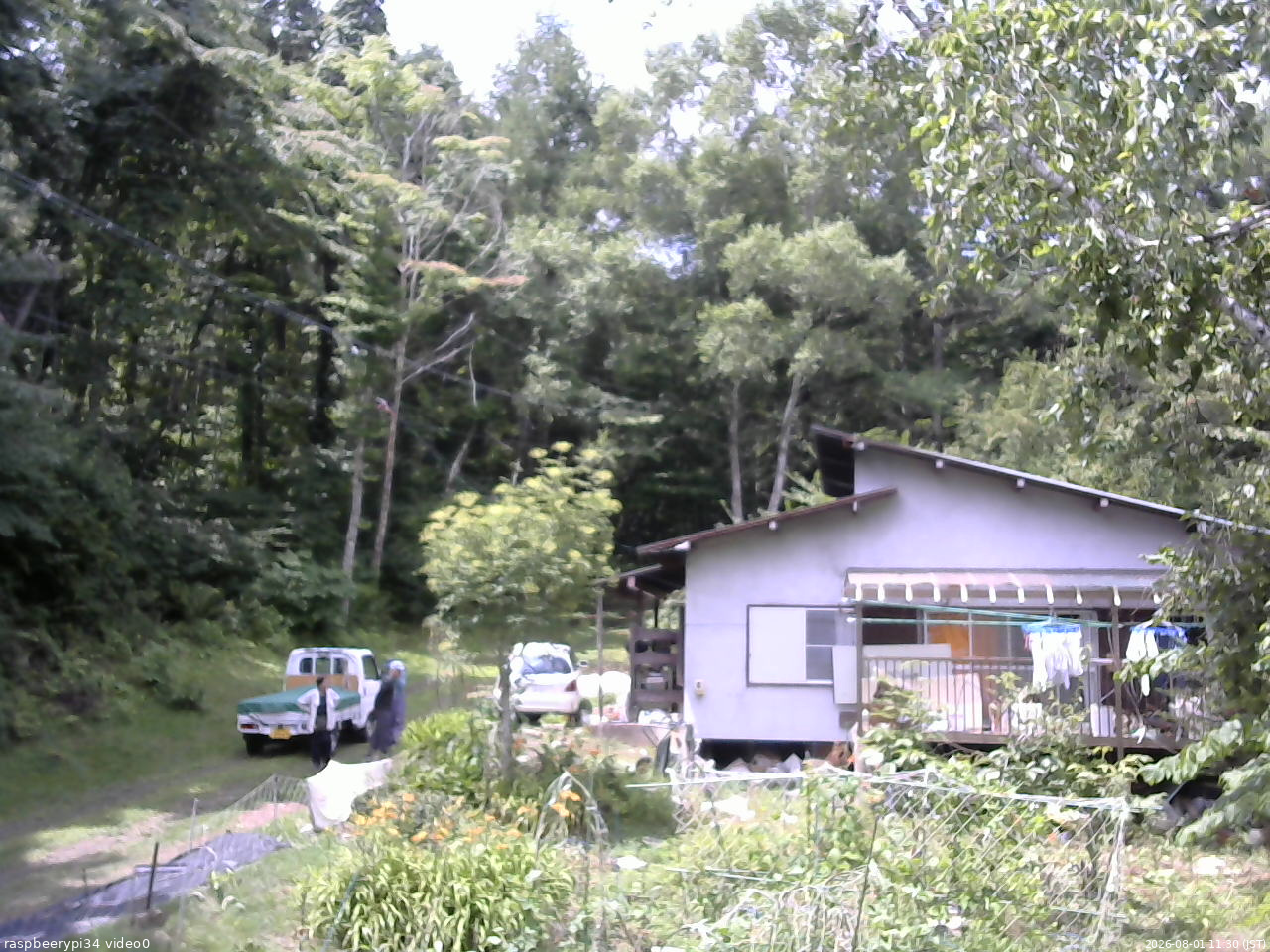 長野県菅平高原 ゆたか山荘 西側(坂上) 2026/08/01 11:30