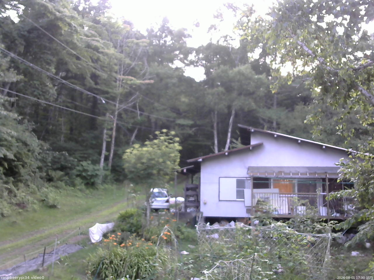 長野県菅平高原 ゆたか山荘 西側(坂上) 2026/08/01 17:30
