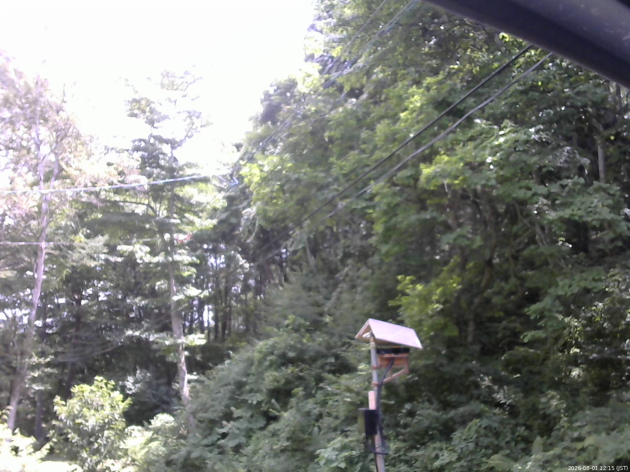 長野県菅平高原 ゆたか山荘 温度計 2026/08/01 12:15