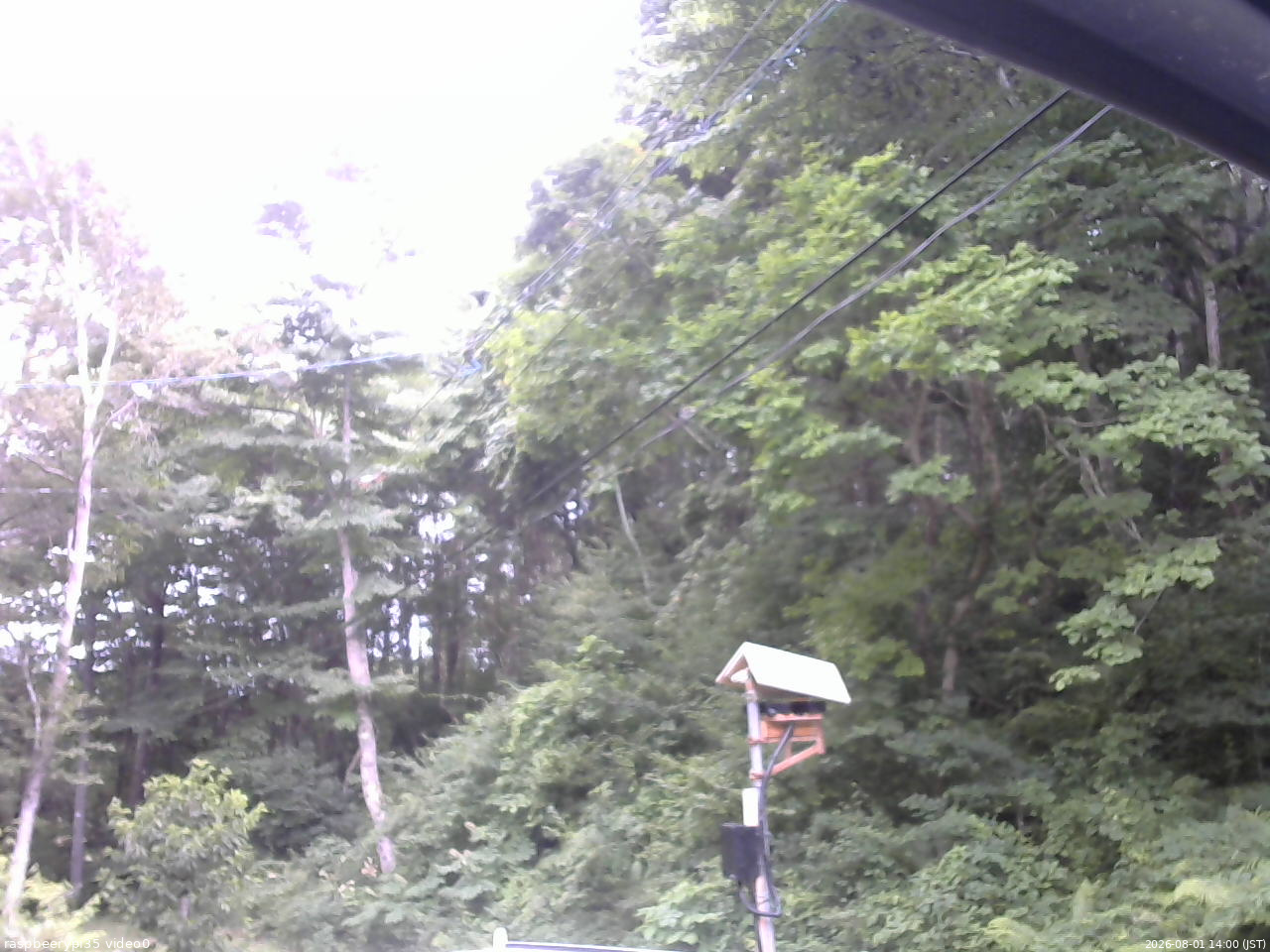 長野県菅平高原 ゆたか山荘 温度計 2026/08/01 14:00