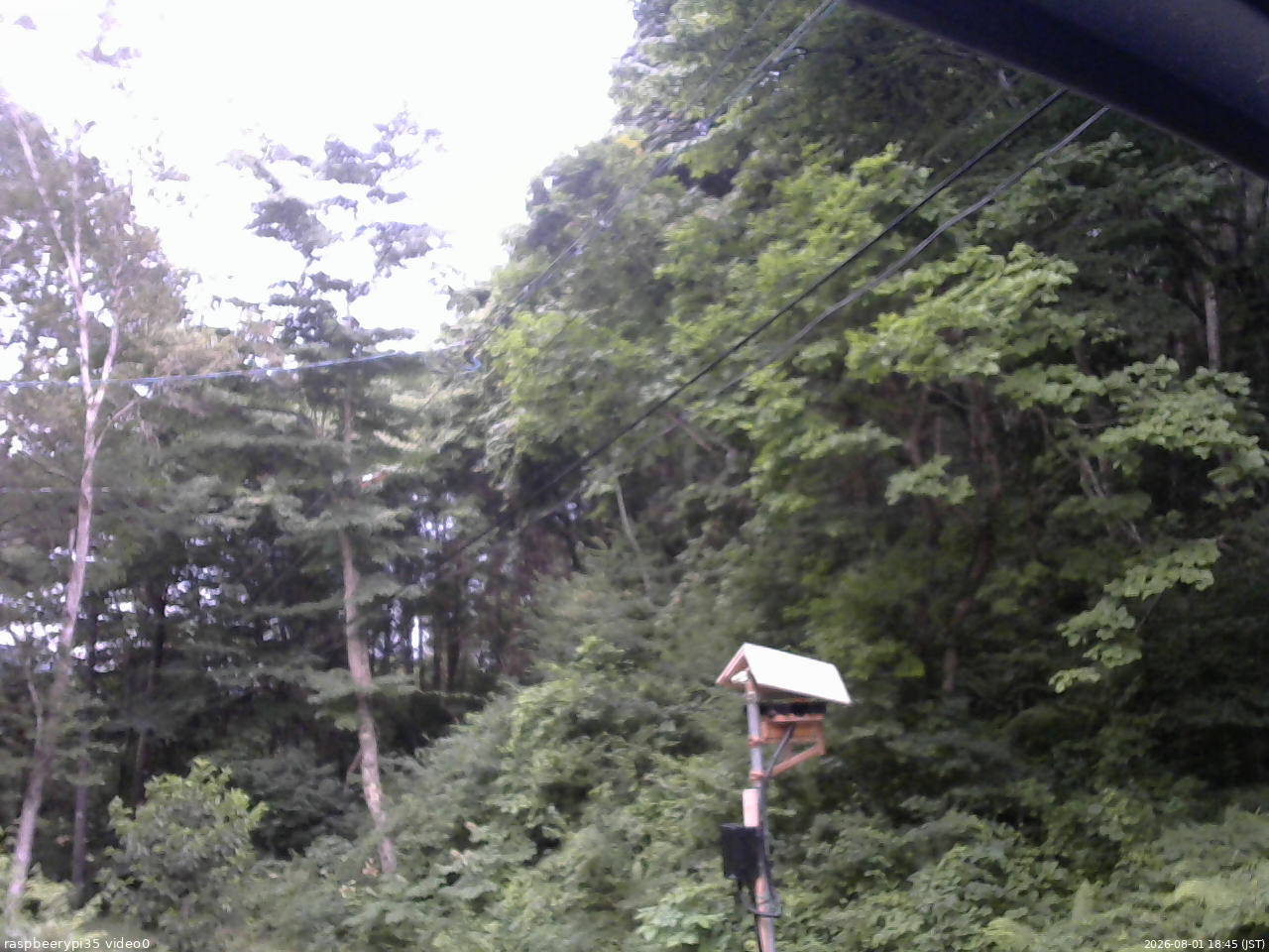 長野県菅平高原 ゆたか山荘 温度計 2026/08/01 18:45