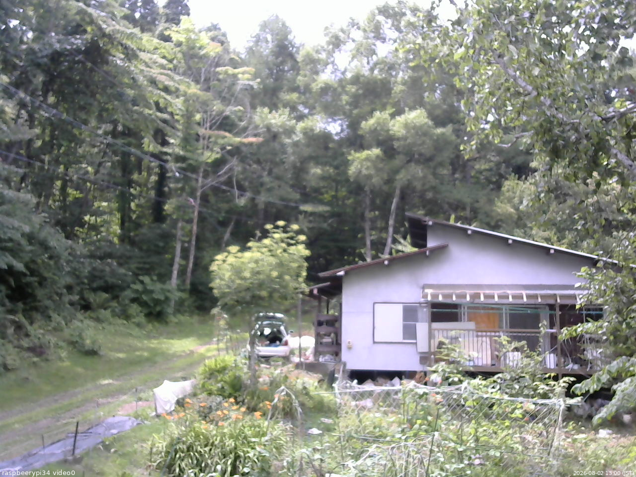 長野県菅平高原 ゆたか山荘 西側(坂上) 2026/08/02 13:00