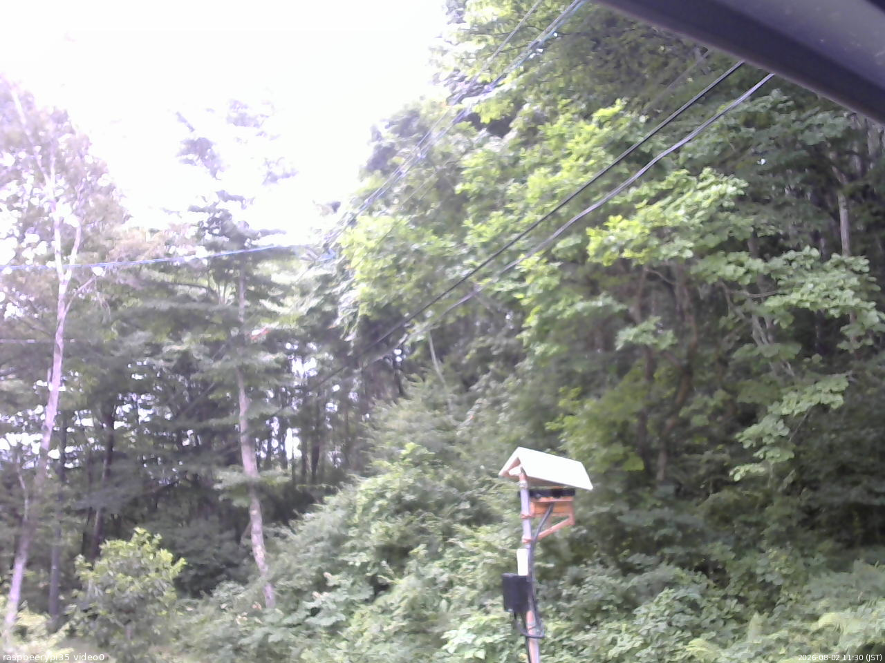 長野県菅平高原 ゆたか山荘 温度計 2026/08/02 11:30