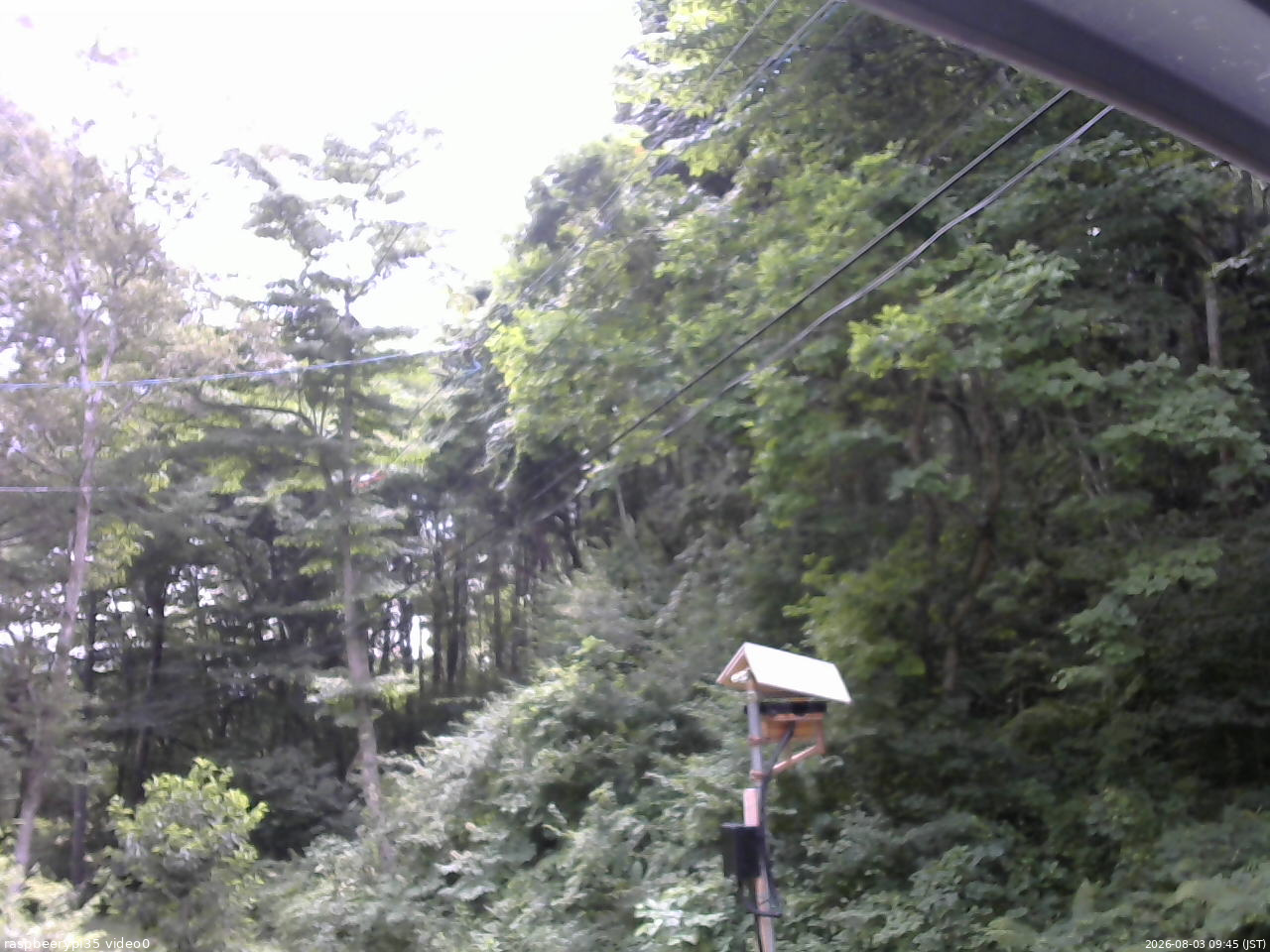 長野県菅平高原 ゆたか山荘 温度計 2026/08/03 09:45