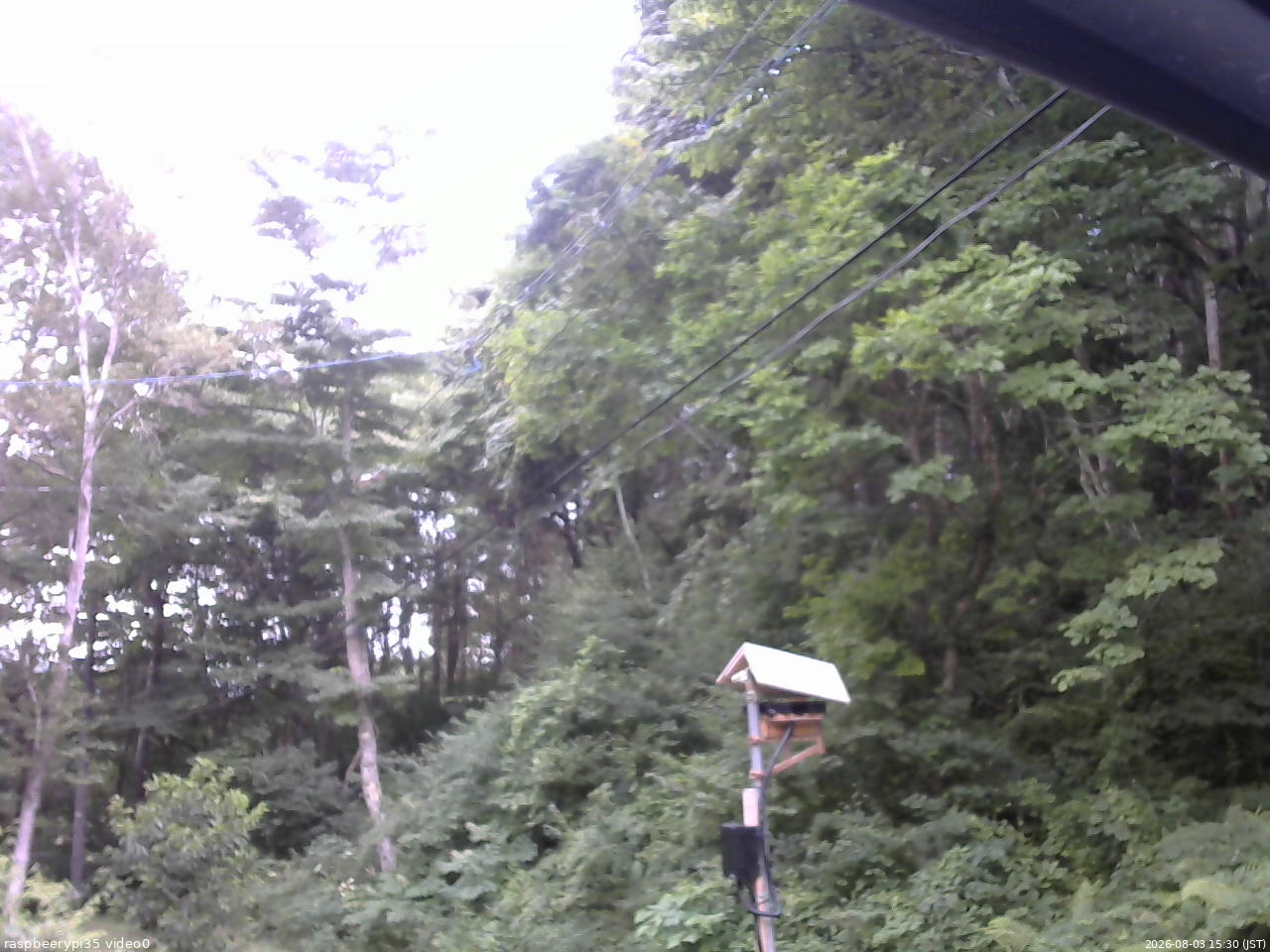 長野県菅平高原 ゆたか山荘 温度計 2026/08/03 15:30