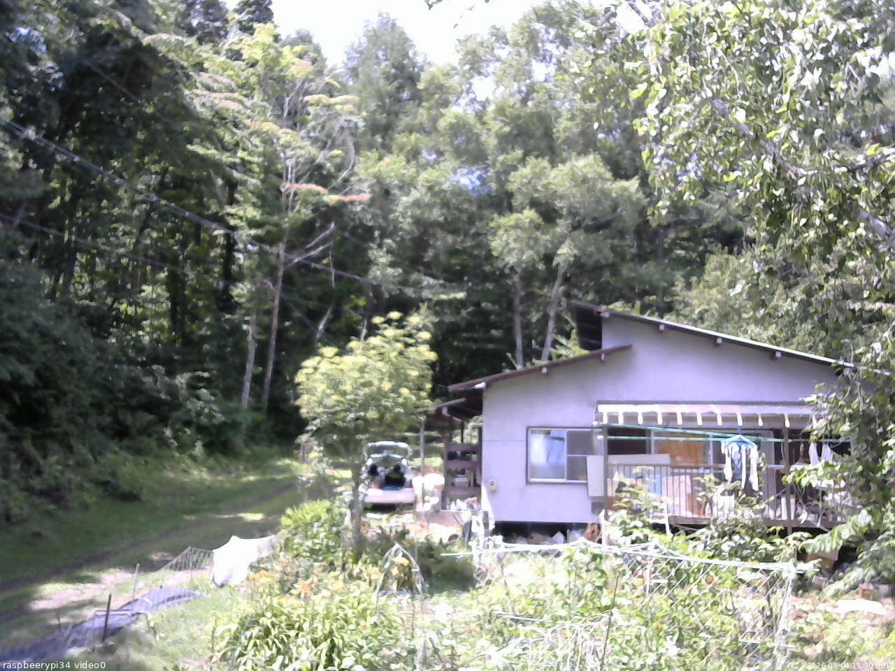 長野県菅平高原 ゆたか山荘 西側(坂上) 2026/08/04 11:30