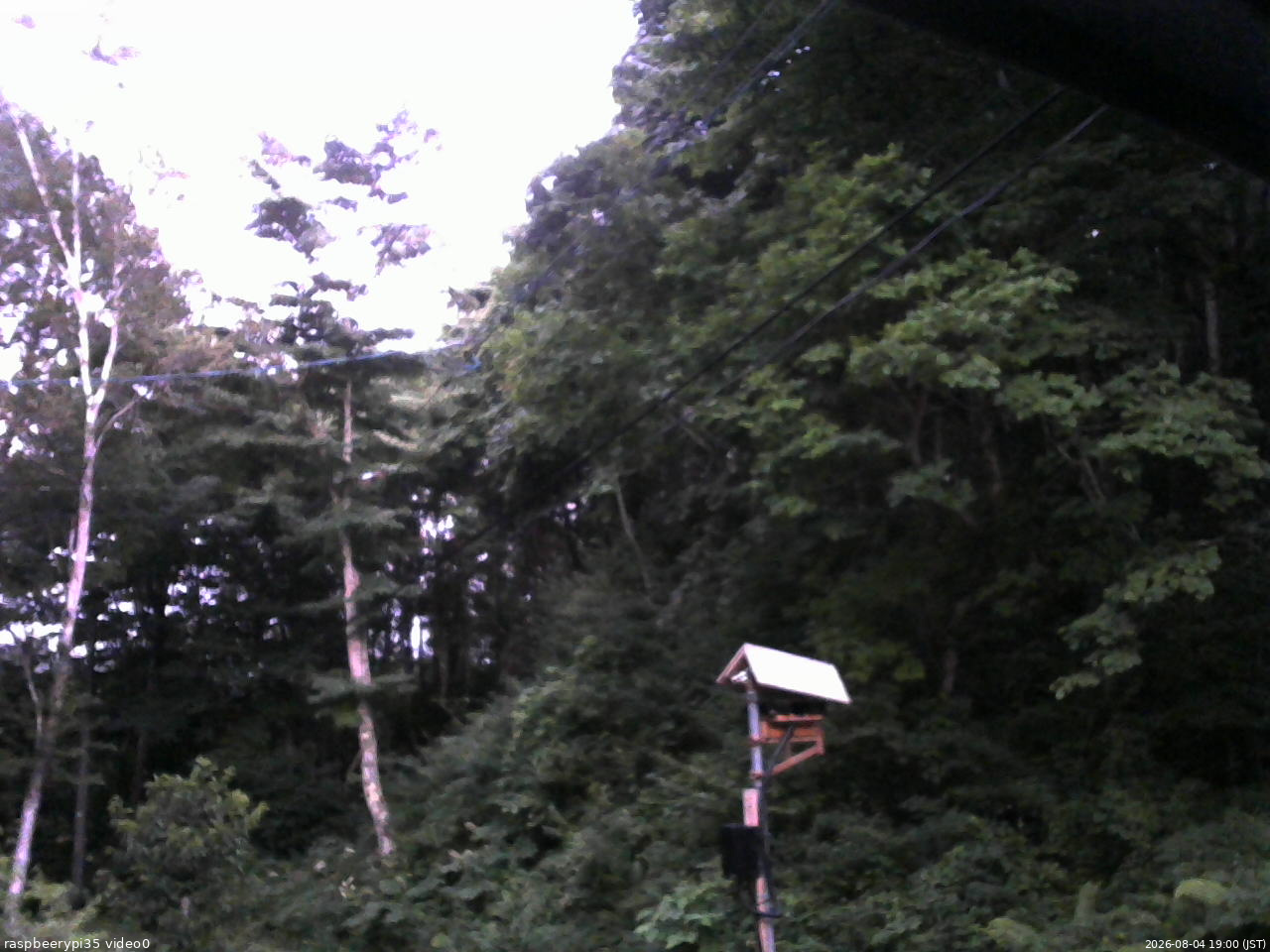 長野県菅平高原 ゆたか山荘 温度計 2026/08/04 19:00