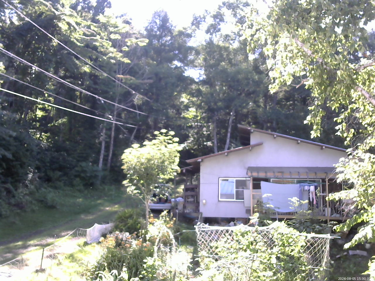 長野県菅平高原 ゆたか山荘 西側(坂上) 2026/08/05 15:30