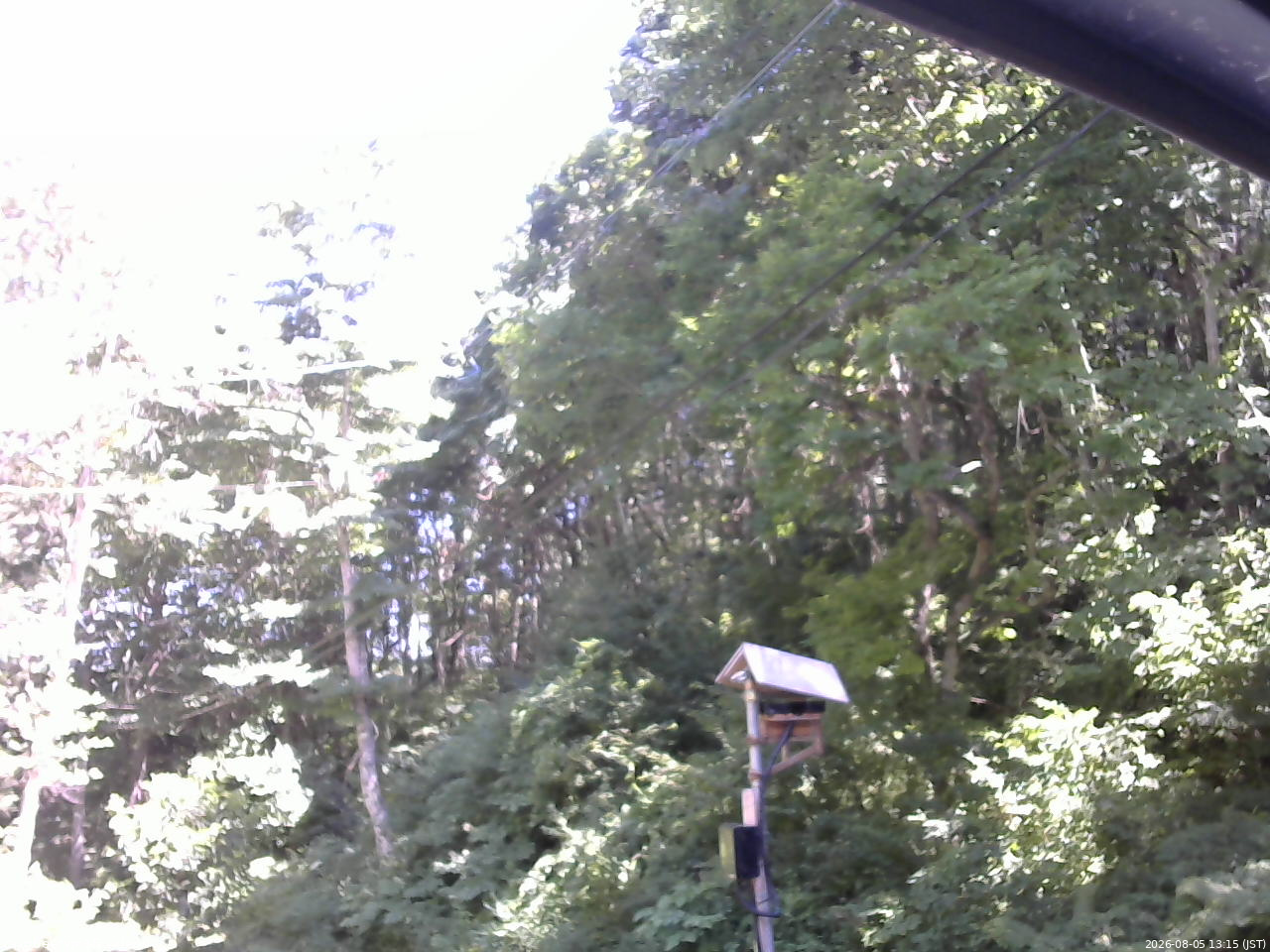 長野県菅平高原 ゆたか山荘 温度計 2026/08/05 13:15