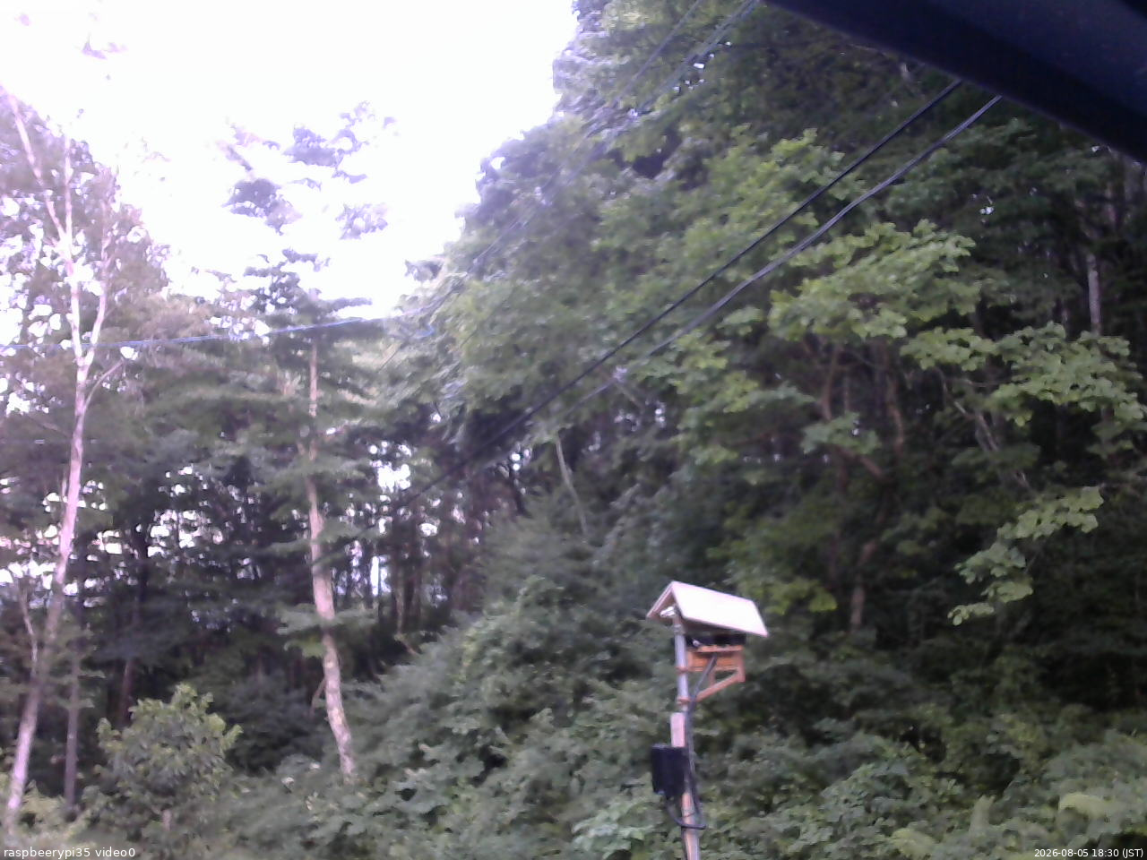 長野県菅平高原 ゆたか山荘 温度計 2026/08/05 18:30