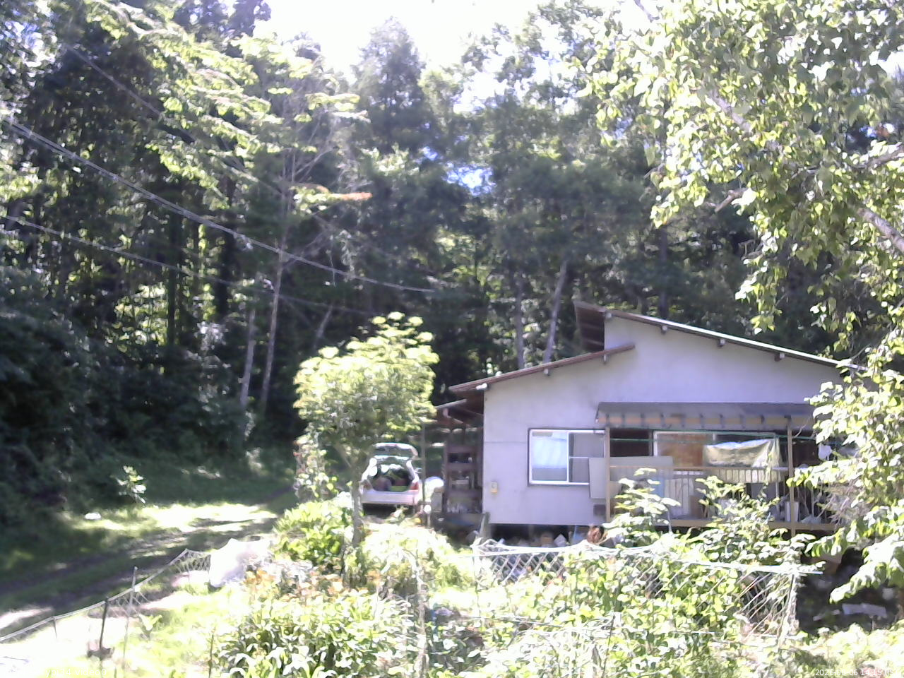 長野県菅平高原 ゆたか山荘 西側(坂上) 2026/08/06 14:15