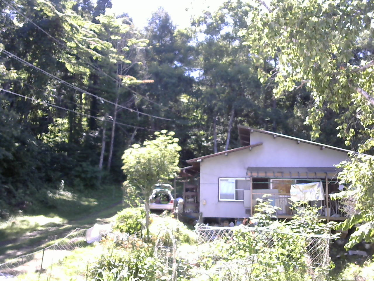 長野県菅平高原 ゆたか山荘 西側(坂上) 2026/08/06 14:45