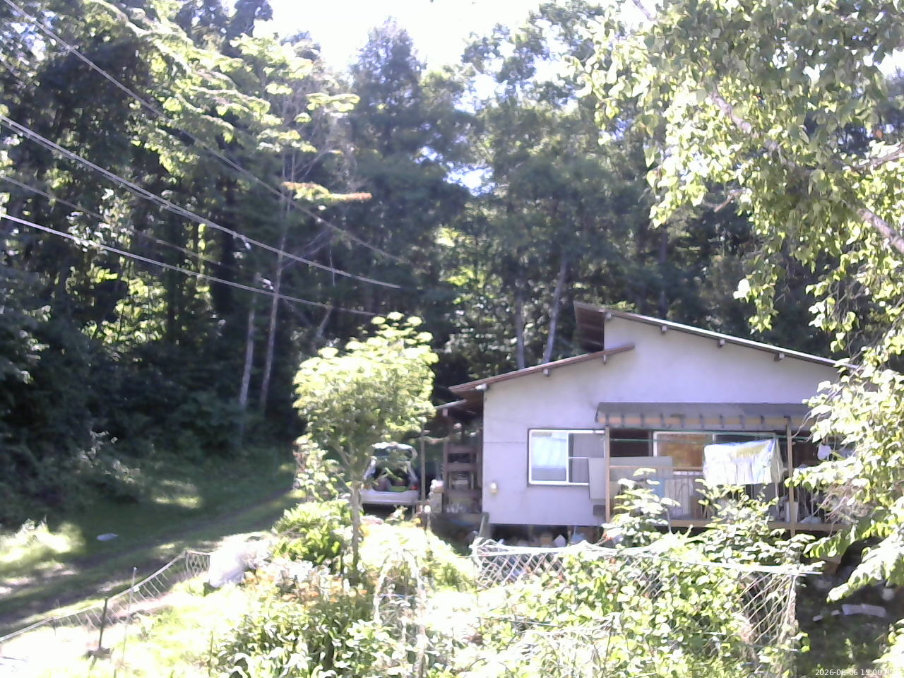長野県菅平高原 ゆたか山荘 西側(坂上) 2026/08/06 15:00