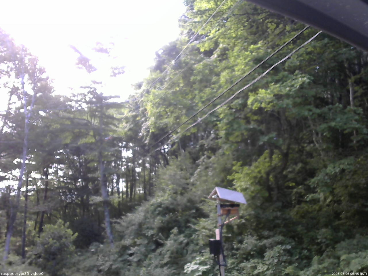 長野県菅平高原 ゆたか山荘 温度計 2026/08/06 06:45