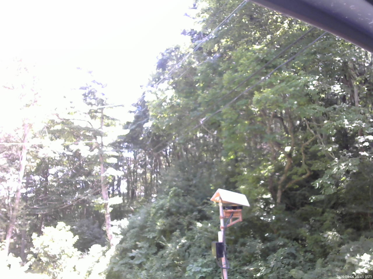 長野県菅平高原 ゆたか山荘 温度計 2026/08/06 11:45
