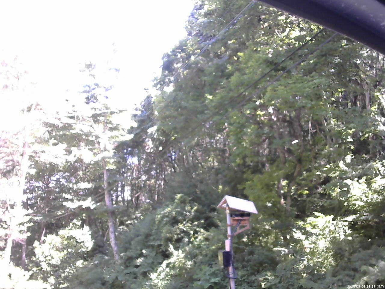 長野県菅平高原 ゆたか山荘 温度計 2026/08/06 13:15