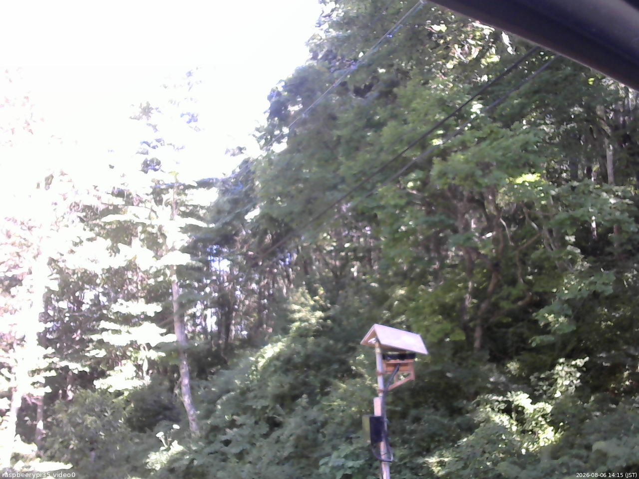 長野県菅平高原 ゆたか山荘 温度計 2026/08/06 14:15