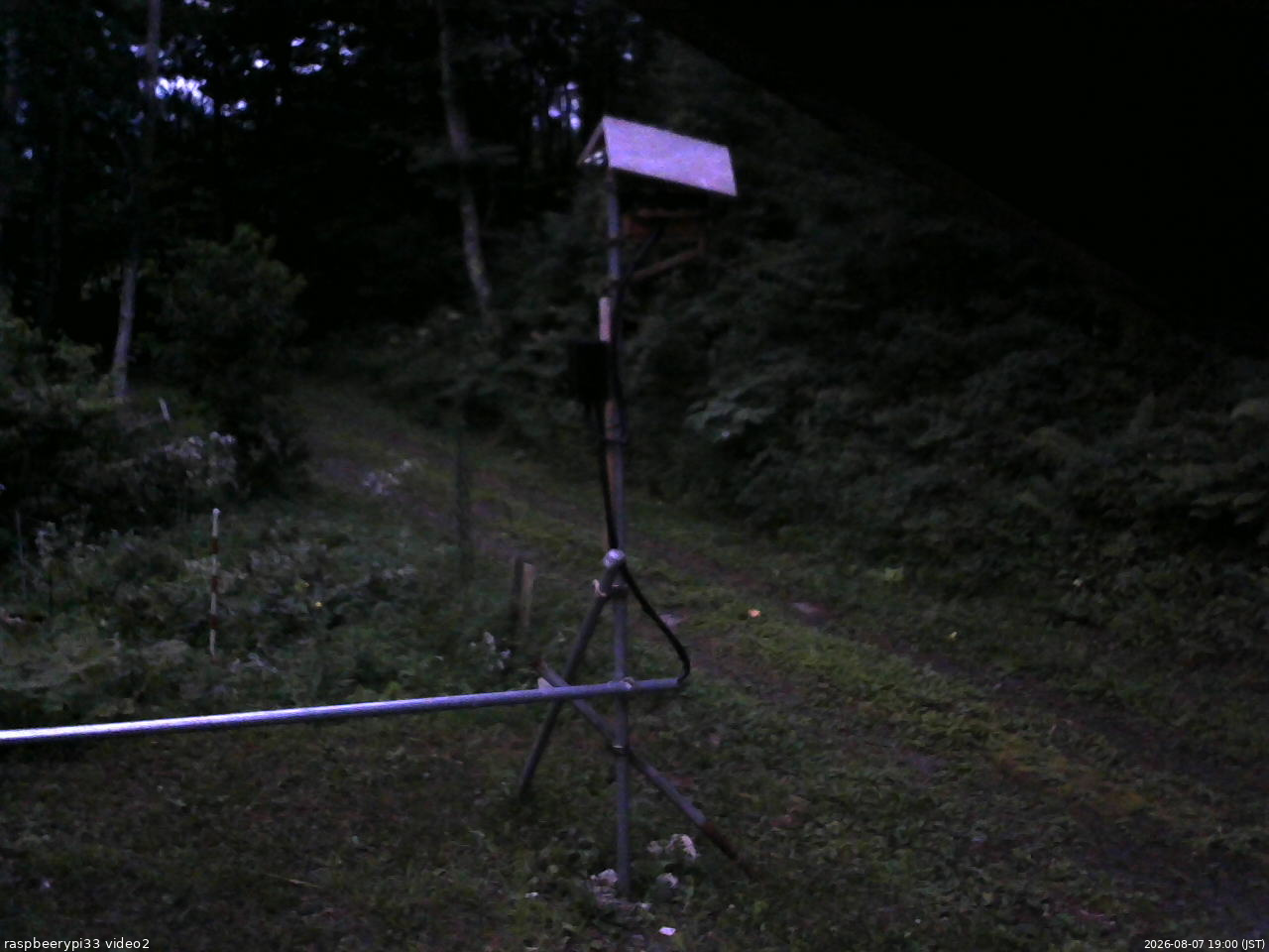 長野県菅平高原 ゆたか山荘 南側 2026/08/07 19:00