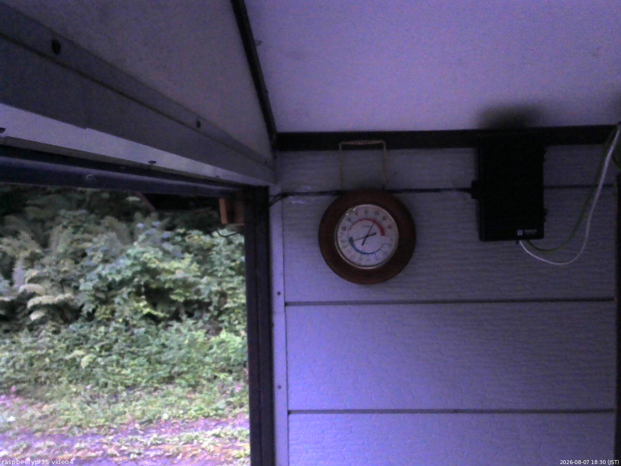 長野県菅平高原 ゆたか山荘 東側上空 2026/08/07 18:30