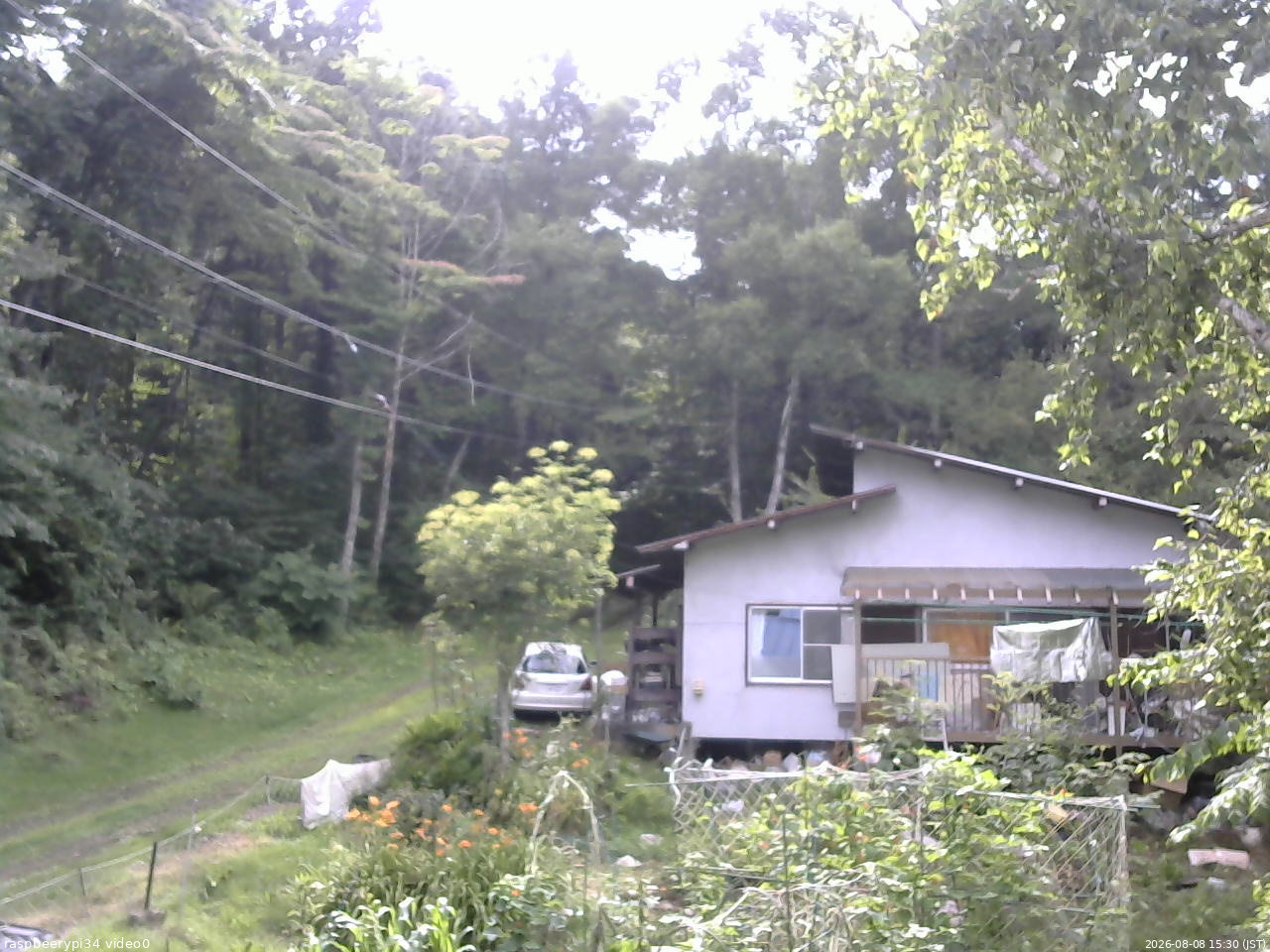 長野県菅平高原 ゆたか山荘 西側(坂上) 2026/08/08 15:30
