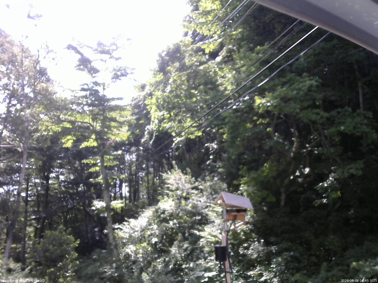 長野県菅平高原 ゆたか山荘 温度計 2026/08/08 08:45