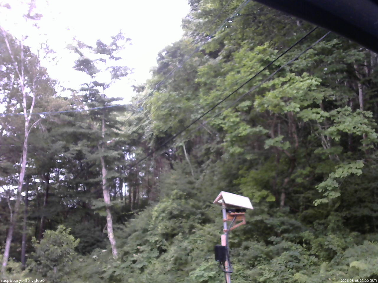 長野県菅平高原 ゆたか山荘 温度計 2026/08/08 11:00