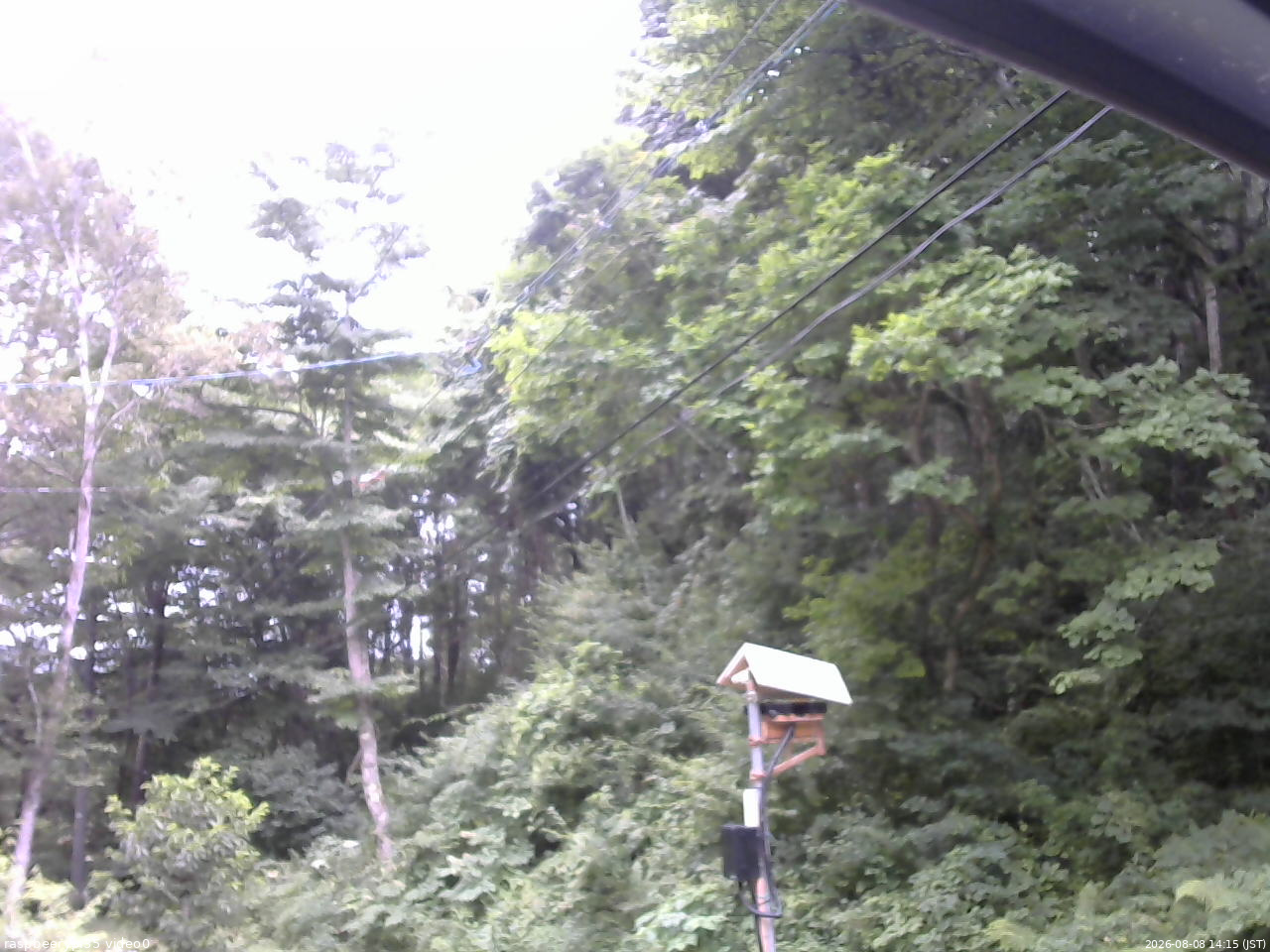 長野県菅平高原 ゆたか山荘 温度計 2026/08/08 14:15
