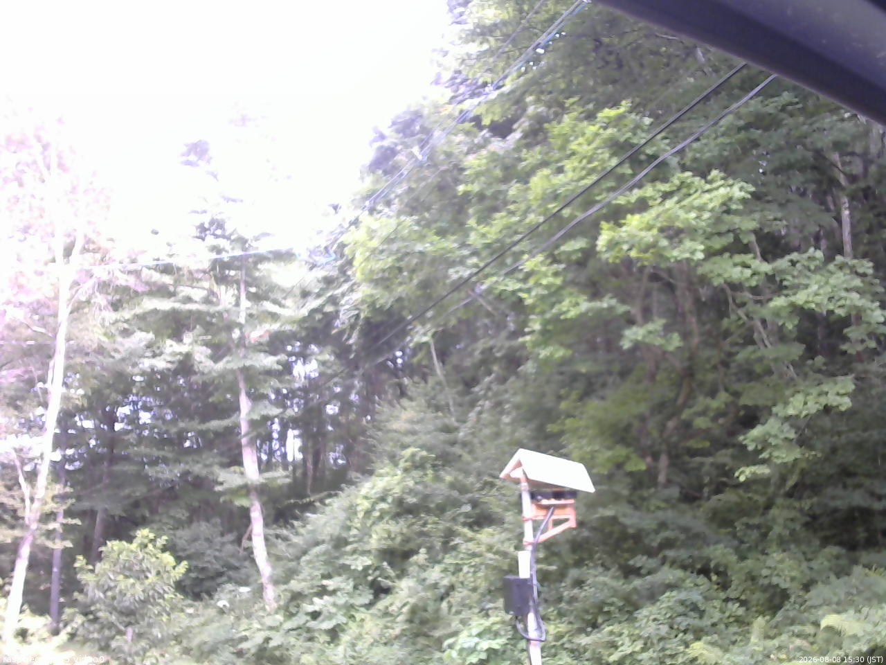 長野県菅平高原 ゆたか山荘 温度計 2026/08/08 15:30