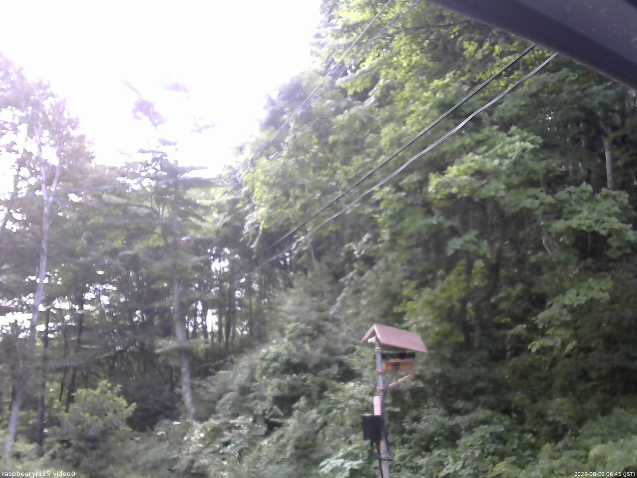 長野県菅平高原 ゆたか山荘 温度計 2026/08/09 06:45