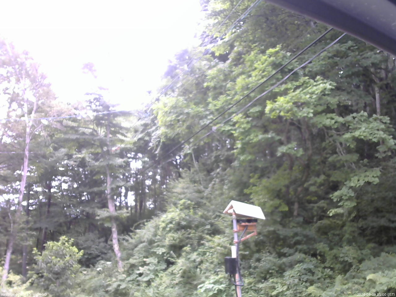 長野県菅平高原 ゆたか山荘 温度計 2026/08/09 11:00