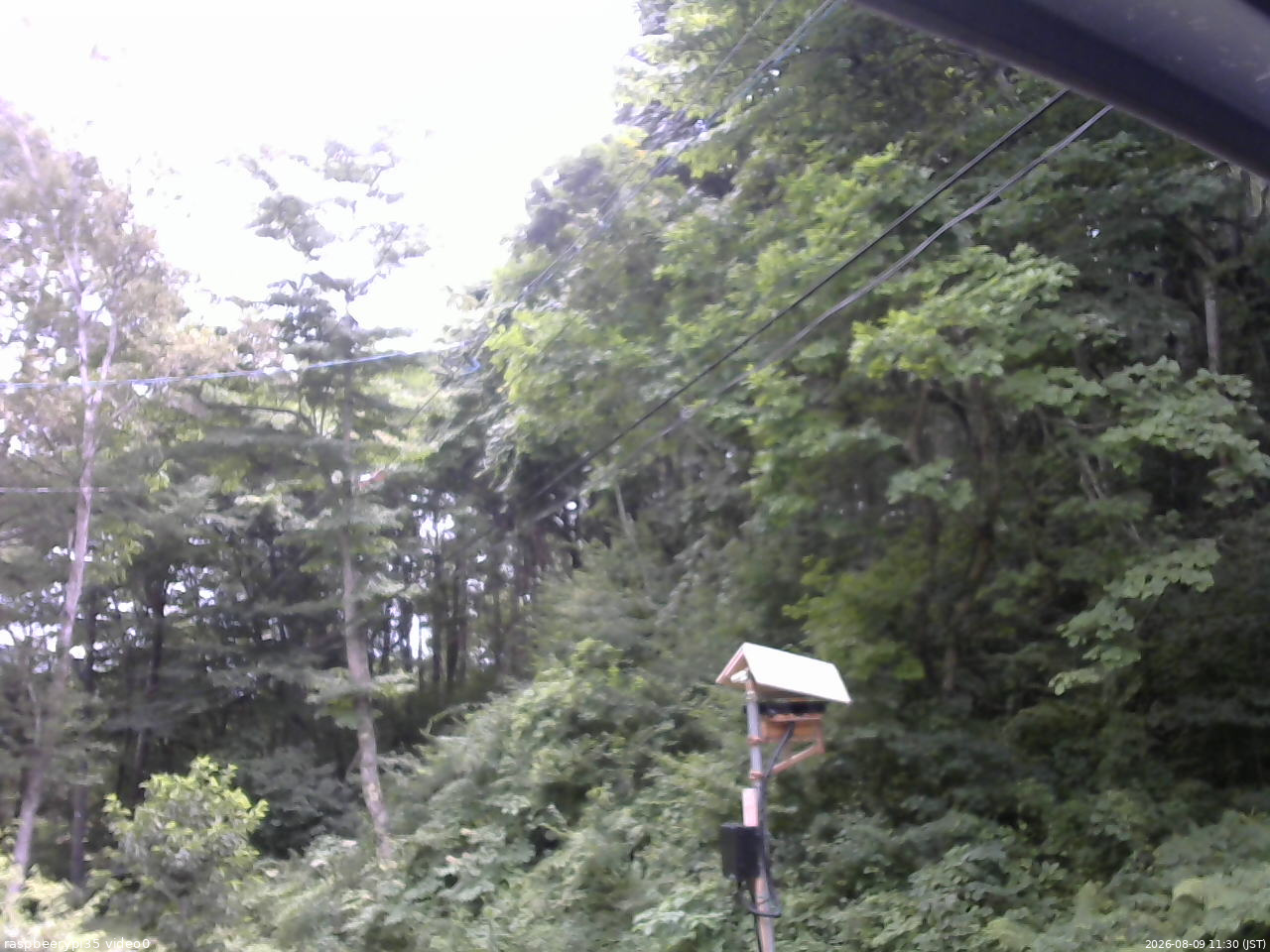 長野県菅平高原 ゆたか山荘 温度計 2026/08/09 11:30